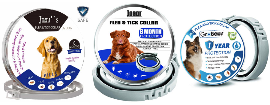 dog flea collars safe